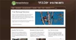 Desktop Screenshot of hermanstreeservice.com